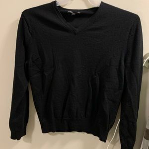 Express Merino Wool V-Neck Sweater